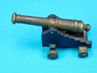 Vintage Small Mini Copper Cannon Toy Model