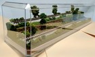 N Scale 16  2-level -summer Scene- Display Case -for Any N Trains