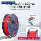 Sunlu Pla 3d Printer Filament Bundle 1 75mm 8 Pack 2kg Total Vacuum Sealed