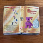 Ty Mcdonald   s Teenie Beanie Baby Millenium The Bear 1999 New In Box