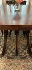 Dining Table Mahogany Duncan Phyfe Drop Leaf Table  Antique Great Condition 