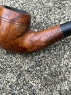 Vintage Briar Imports Wood Tobacco Pipe 4  Long Bent Billiard Shape