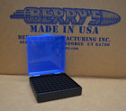 9 Mm   380 Ammo Boxes   Storage  10 X 100  blue   Black  Berry Mfg Fast Shipping