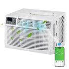 8000 Btu 115v Window Air Conditioner W remote Control   Led Digital Panel  Wifi