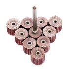 10pcs 240 Grit Flap Sanding Wheel Head Grinding Disc   3mm Arbor For Rotary T   