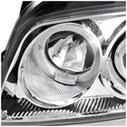 Halo Projector Headlights Chrome For 2004-2006 Nissan Sentra Left Right Pair