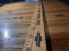Vintage Chevrolet Bob Tamson Chevy City Danville Virginia Va Wood Gm Yardstick