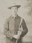 Pre Ww1 Us Army Soldier Photo W  Rifle