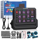 1000mah 12-gang Wireless Switch Panel  328ft Remote Control On off Circuit Board