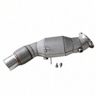 Kyostar Bmw G20 330i B48 High Flow Catted Downpipe With Heat Shield 2019-2026