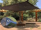 Ylbfjxk Dog Kennel Shade Cover 90  Sunblock Tarp Panel With   6ft X Black 