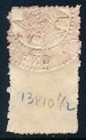 Australia  1939 Queensland Revenue  7 6 Impressed Duty Stamp Bf228 P  13 X 12