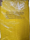 Vintages 90s Splash Club Pool Inflatable Air Mat Yellow 27 x72  B New Sealed 