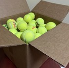 100 Grade A Used Tennis Balls  indoor Courts Only  Free Shipping 