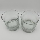 Crown Royal Black Low Ball Glass Set Of 2