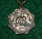 Vintage Boy Scout Contest Medal - Bronze Fire Making