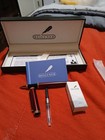 Red Fountain Pen stunning Luxury Pen 24k Gilded Nib medium  gorgeous 24k Gold Fi