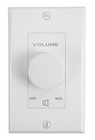 Rockville Vol70100 White 100 Watt 70v Wall Volume Control Zone Controller Box
