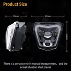 Led Headlight Drl Hi low Beam Lamp For Duke 690 2012-2019   Duke 690r 2013-2017