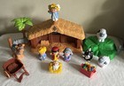 Fisher-price Little People 2002 Christmas Nativity Deluxe Set Lights-music Works