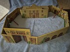 Marx Reissue  Tin Litho Alamo Fort  54mm  Chapel  Gate  8 Walls  Ladders  Pegs