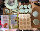 Magic Bullet Baby Bullet Set Baby Food Making Kit Blender Processor Cups   More 