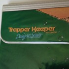 Vintage Mead Trapper Keeper Designer Series - Green Yellow Bubble W  3 Folders