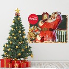 Coca-cola Santa They Remembered Me Wall Decal Officially Licensed Made In Usa