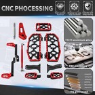 Floorboards Mx Foot Boards For Harley Touring Road Street Electra Glide 2008-26