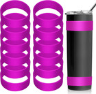 12 Pcs Silicone Bands For Sublimation Tumblers Elastic Sublimation Paper Hold   