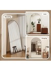 Brand New 81 x41  Arched Full Length Mirror Floor Mirrors With Aluminum Alloy   