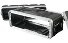 Rack Case 4u Space Shallow 8 Inch Deep Shell   Dj Light Weight 19  Wide W Screws