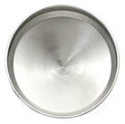 Rear Hub Caps 8  I d  Cone Pointed Chrome Steel 8 Of 5 8 Studs Gg 20130 Set Of 4