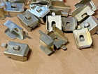 Edsal - Nclip - Steel Shelf Clips - Gray -  50 In Lot 