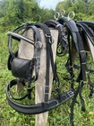 Leaders Leather pp Combo Driving Harness For Draft Size