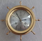 Schatz Brass Maritime Ships Bell Clock 8 Day 7 Jewels   Precision Barometer T6