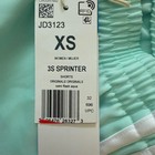 Adidas Originals 3s Sprinter Shorts Semi Flash Aqua Size Xs