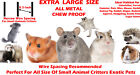 Large 54  Double Dividered Cage For Guinea Pig Ferret Glider Rat Mice Chinchilla