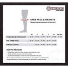 187 Knee Gasket Black