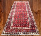 Vintage Semi Antique Carpet Handmade Wool Rug 3 10 X 11 Oriental Runner 4 X 11