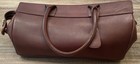 Vintage Calvin Klein Brown Leather Doctor Bag Purse
