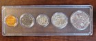 1962 U s  Mint Set Penny  Nickel  Dime  Quarter  Half Dollar -  Uncirculated