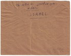 1952 Israel Airmail Cover Second Postage Due Full Set To New York