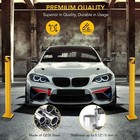 4x Safety Bollard Post 36  42  48  X 4 5   Steel Traffic Parking Barrier Bollard