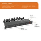 1u Rack Mount 19 Outlet Pdu Power Distribution Unit Power Strip Circuit Break   