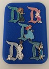 Disney Set Of 5 Fantasy Disneyland D Pins Merida Ariel Silvermist Olaf Piglet Le