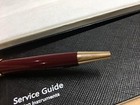 Montblanc Meisterstuck Burgundy 164r Dark Red Classique Gold Trim Ballpoint Pen