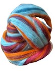 Ice And Fire  Merino Wool Top  Roving To Spin Or Felt  4oz 