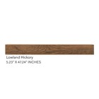 Pergo Lpe09-lf025 Classics 5-1 4 w Embossed Laminate Flooring - - Lowland