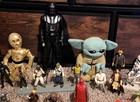 Star Wars Action Figure Lot 40  Figures Mixed Era Collection  90s 2000s Plush 